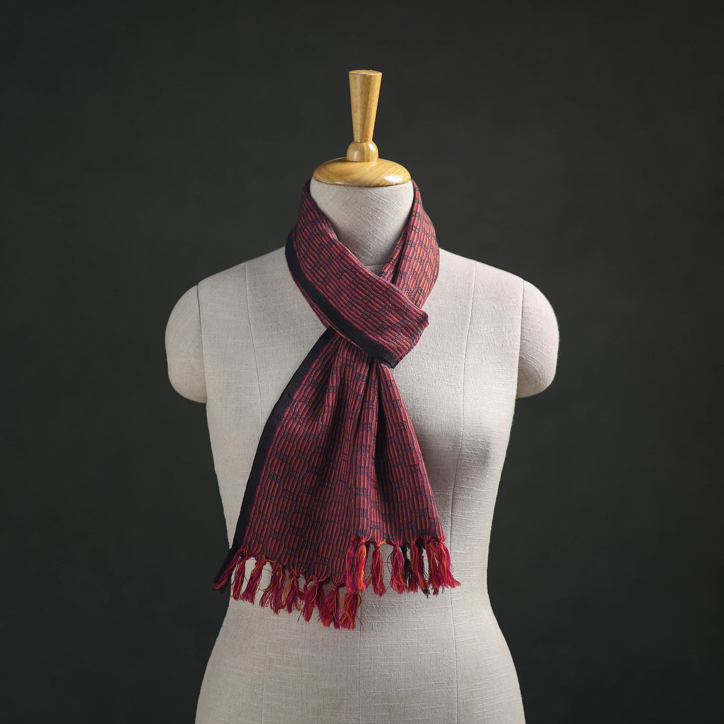Kumaun Handwoven Pure Merino Wool Scarf 231