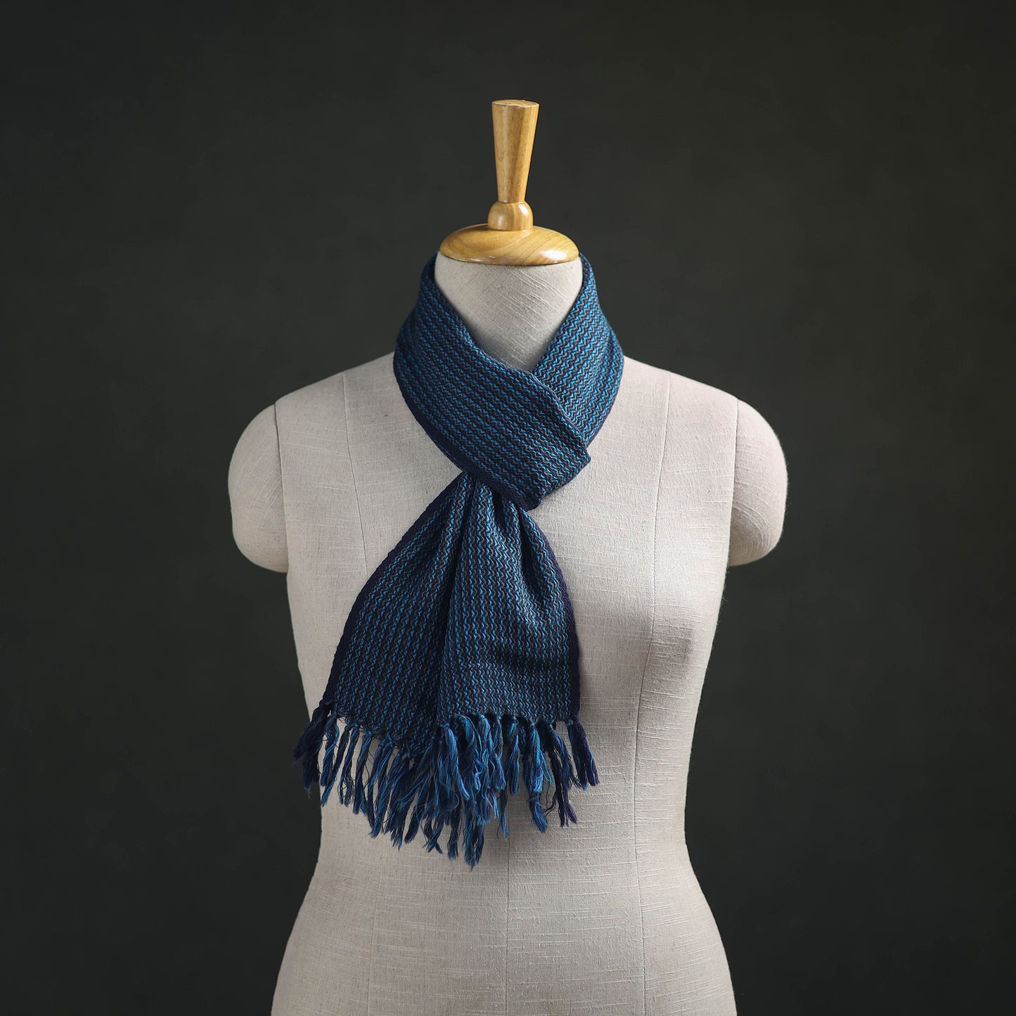 Kumaun Handwoven Pure Merino Wool Scarf 232