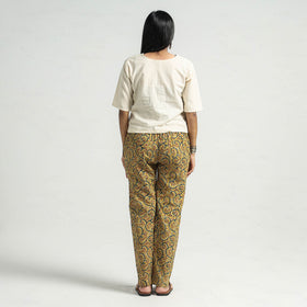 Buy Kalamkari Block Printed Cotton Elasticated Pant Online at iTokri.com