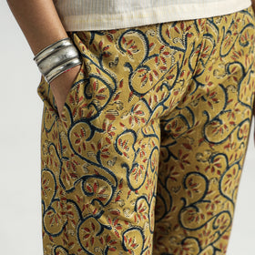Buy Kalamkari Block Printed Cotton Elasticated Pant Online at iTokri.com
