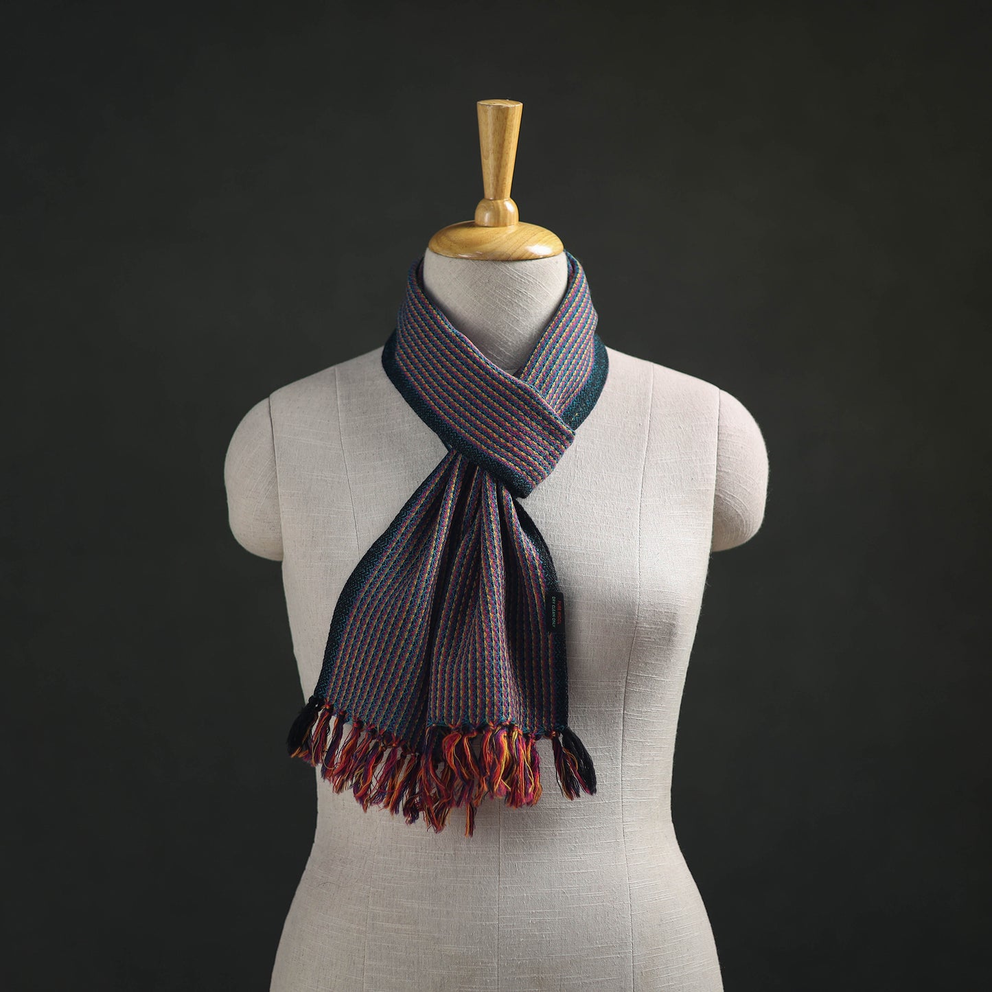 Kumaun Handwoven Pure Merino Wool Scarf 234