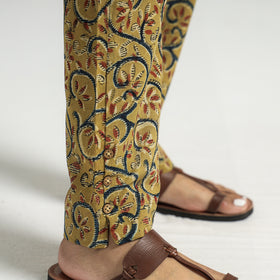 Buy Kalamkari Block Printed Cotton Elasticated Pant Online at iTokri.com
