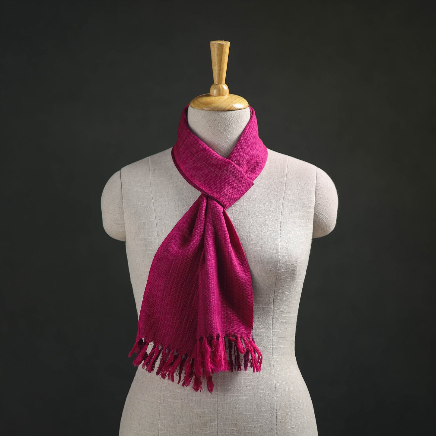 Kumaun Handwoven Pure Merino Wool Scarf 237