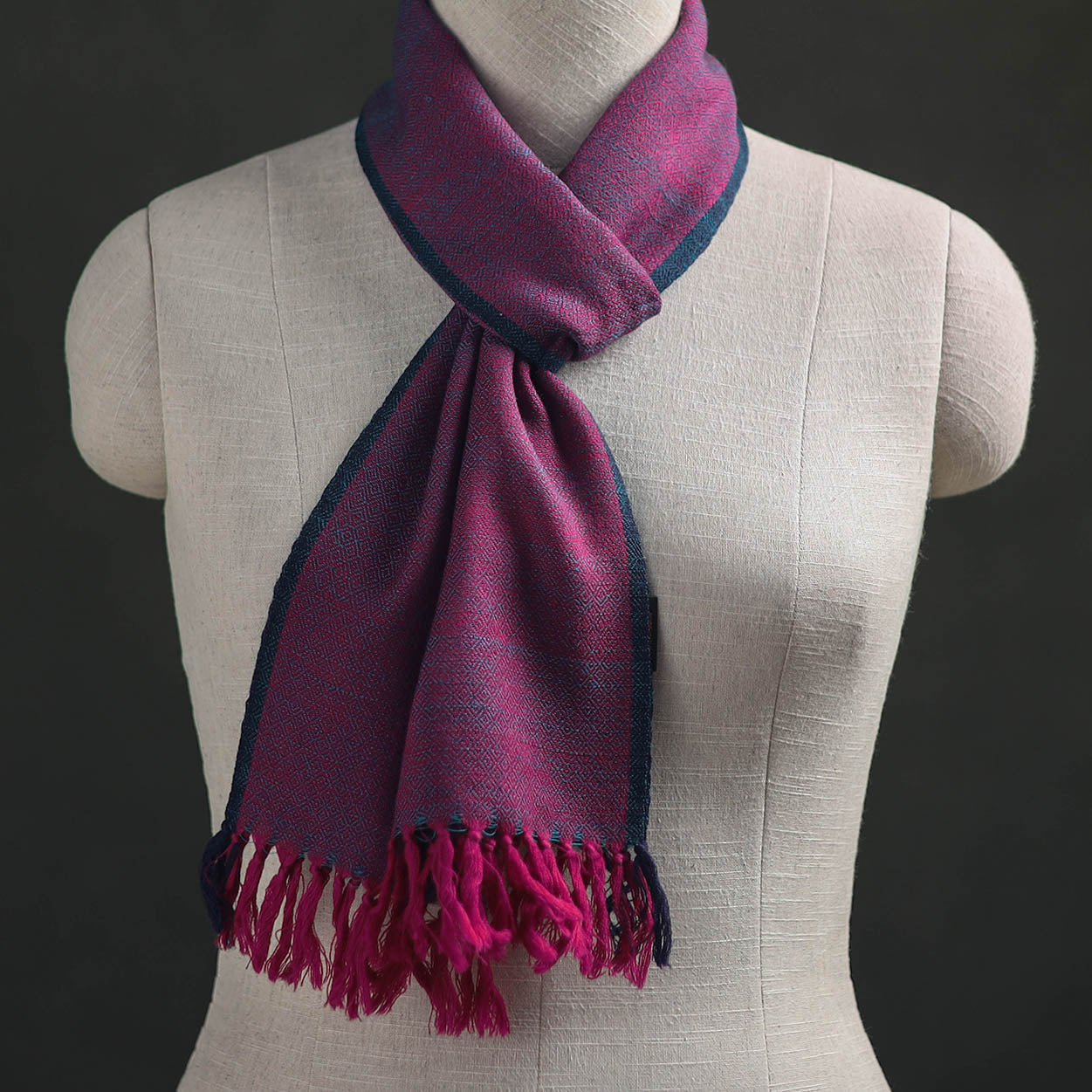 Kumaun Handwoven Pure Merino Wool Scarf 239