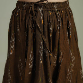 Pochampally Ikat 24 Kali Cotton Long Skirt 01