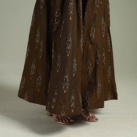 Pochampally Ikat 24 Kali Cotton Long Skirt 01