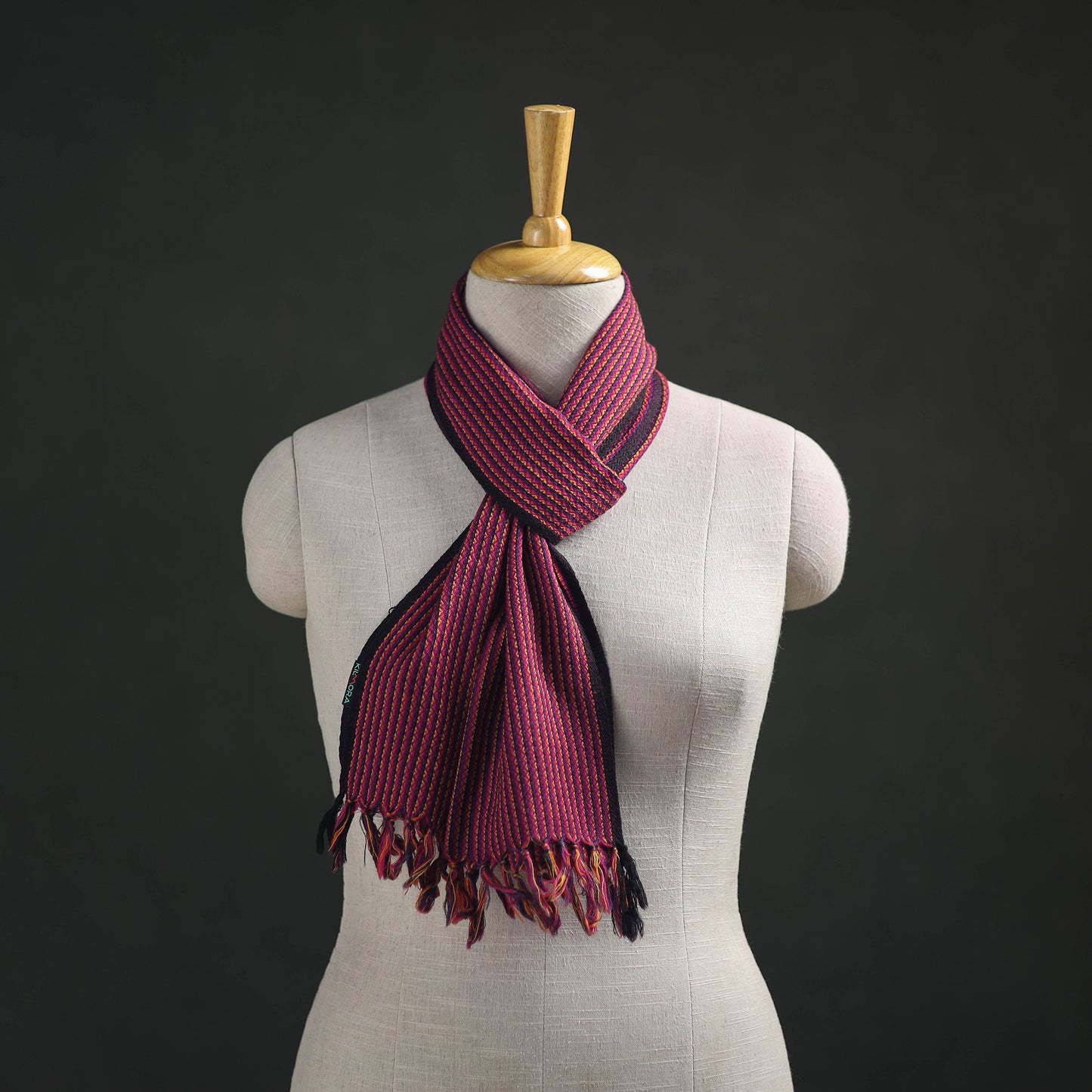 Kumaun Handwoven Pure Merino Wool Scarf 240