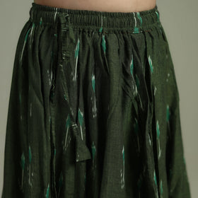 Pochampally Ikat 24 Kali Cotton Long Skirt 02