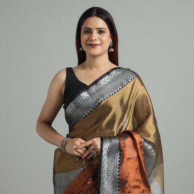  Burdwan Tissue Zari Work Handloom Saree 42 Online at iTokri.com