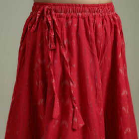 Pochampally Ikat 24 Kali Cotton Long Skirt 05