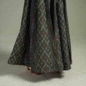 Pochampally Ikat 24 Kali Cotton Long Skirt 06