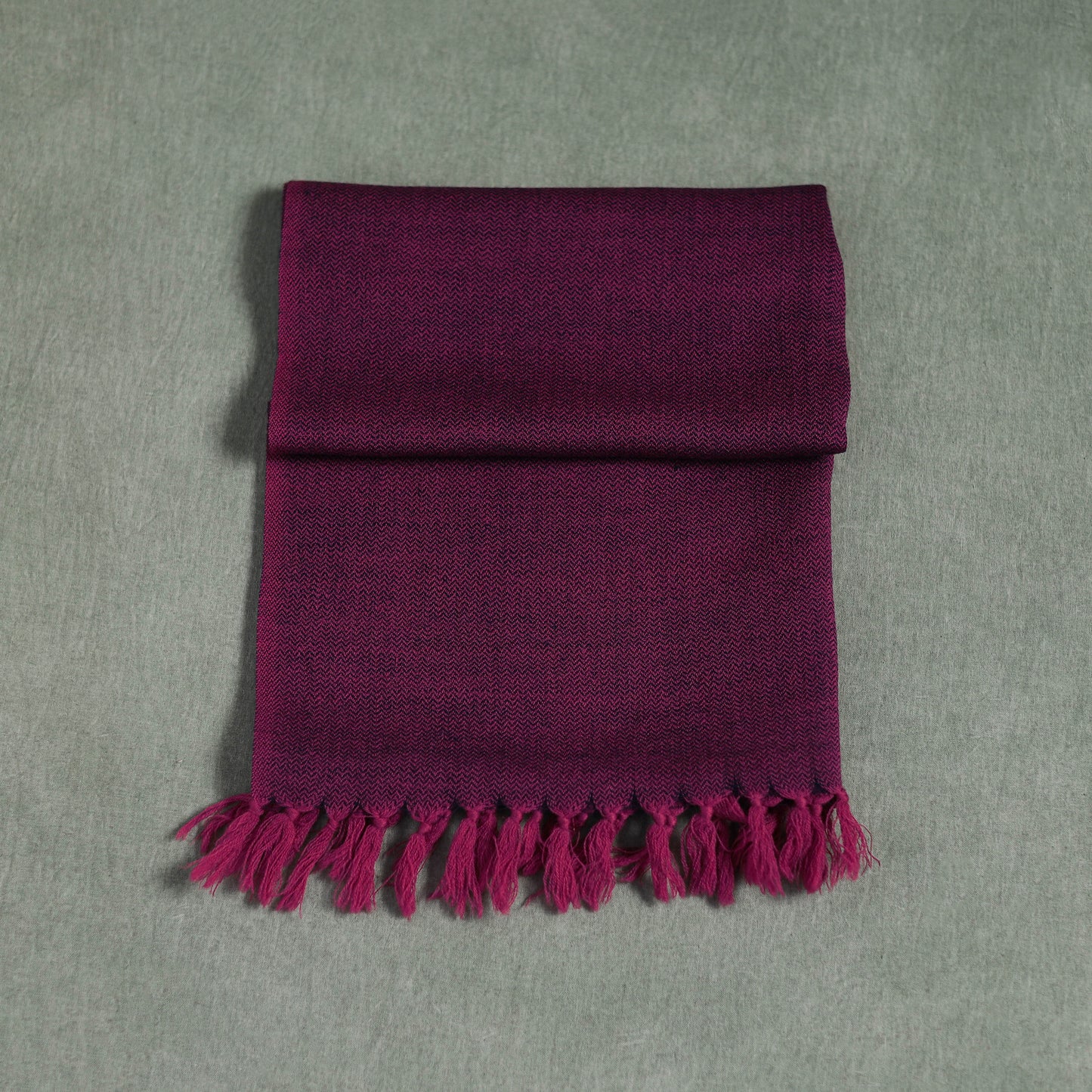 Kumaun Handwoven Pure Merino Wool Scarf 236