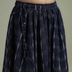 Pochampally Ikat 24 Kali Cotton Long Skirt 07