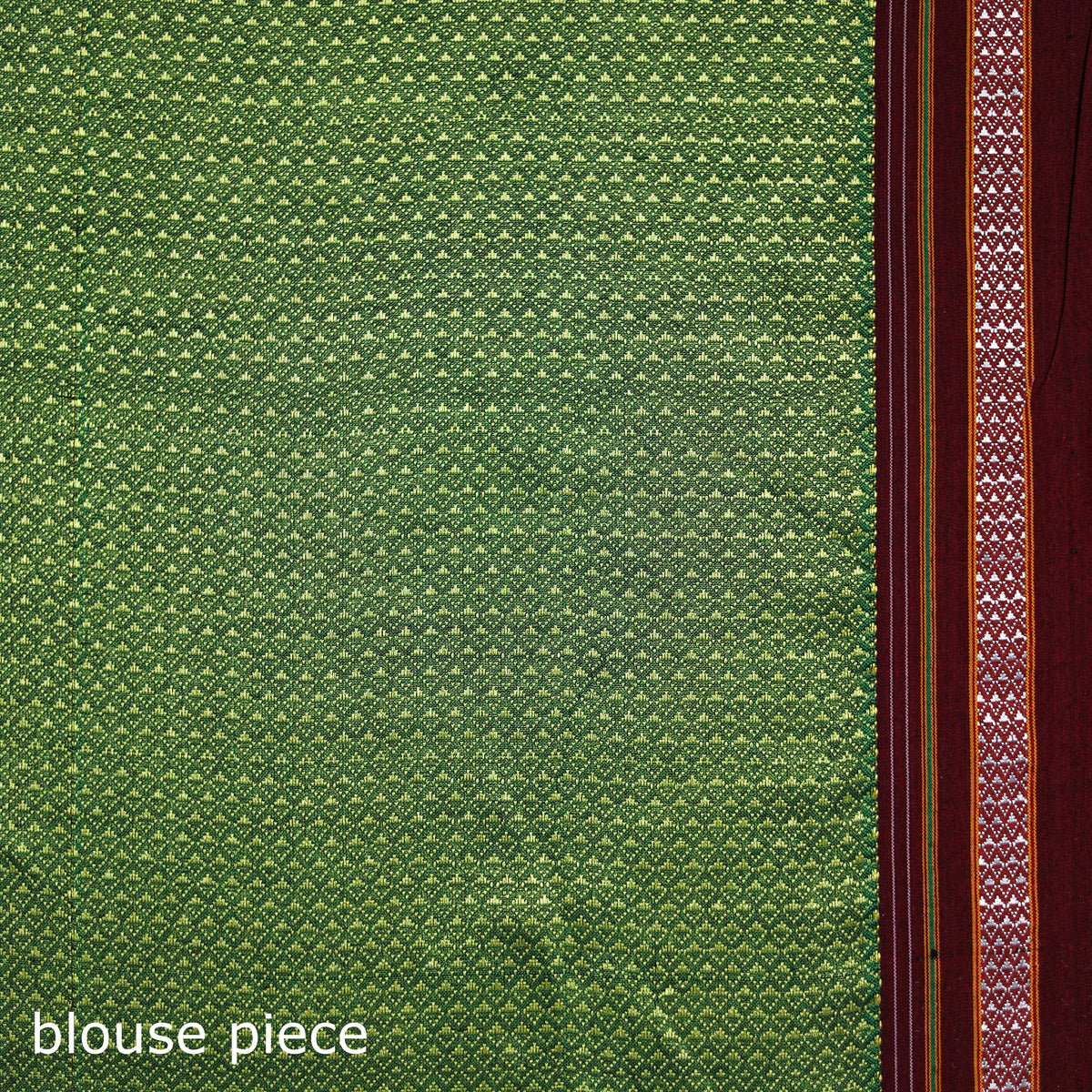 Mercerised Cotton Silk Khun Saree with Blouse Piece 02