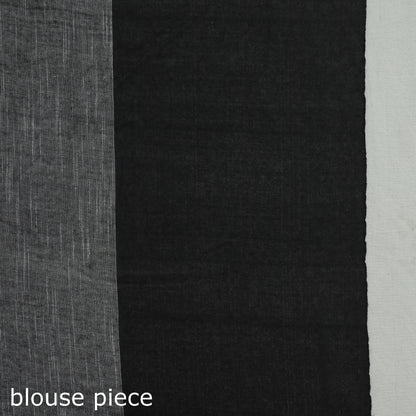 Black - Phulia Bengal Handloom Fine Cotton Saree 45
