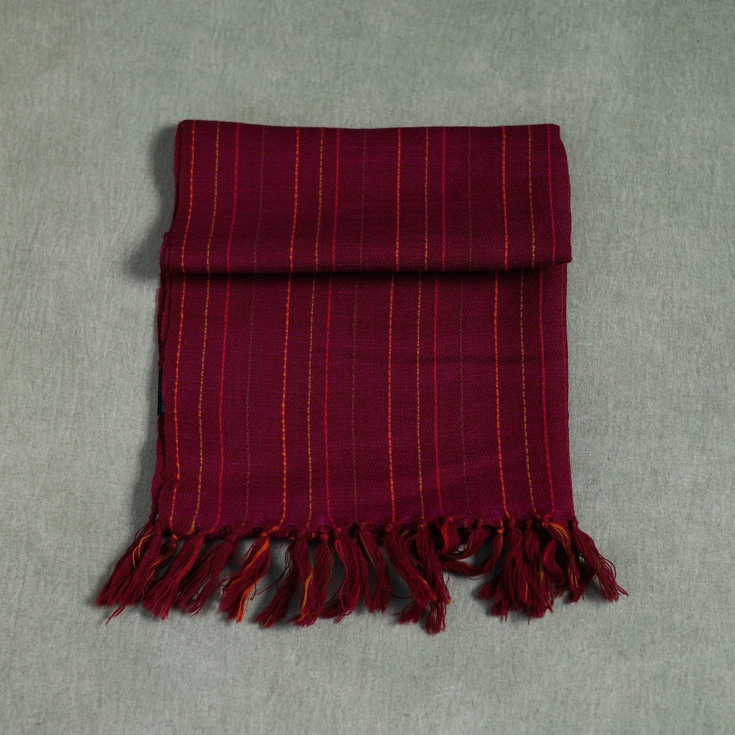Kumaun Handwoven Pure Merino Wool Scarf 227