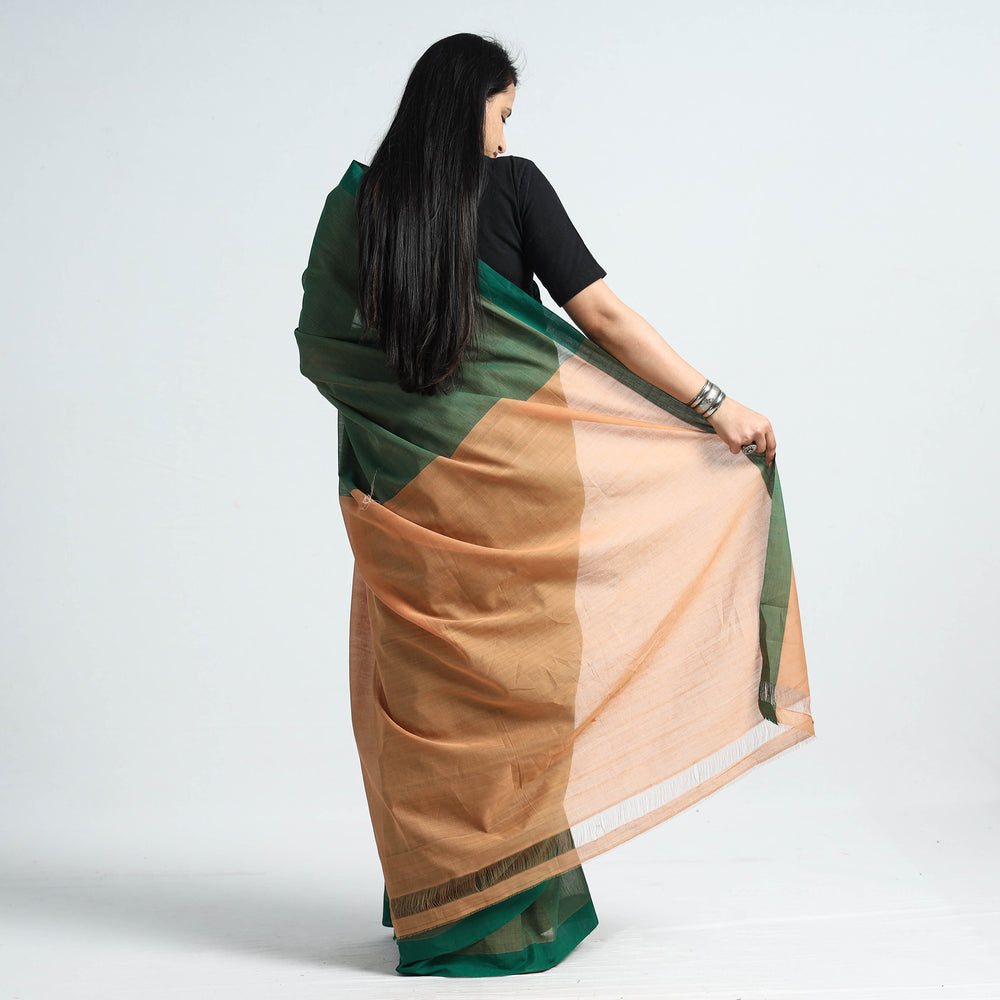 plain cotton saree