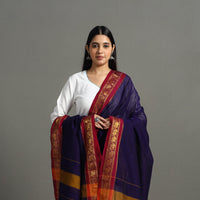 Dharwad Cotton Plain Dupatta with Thread Border 17