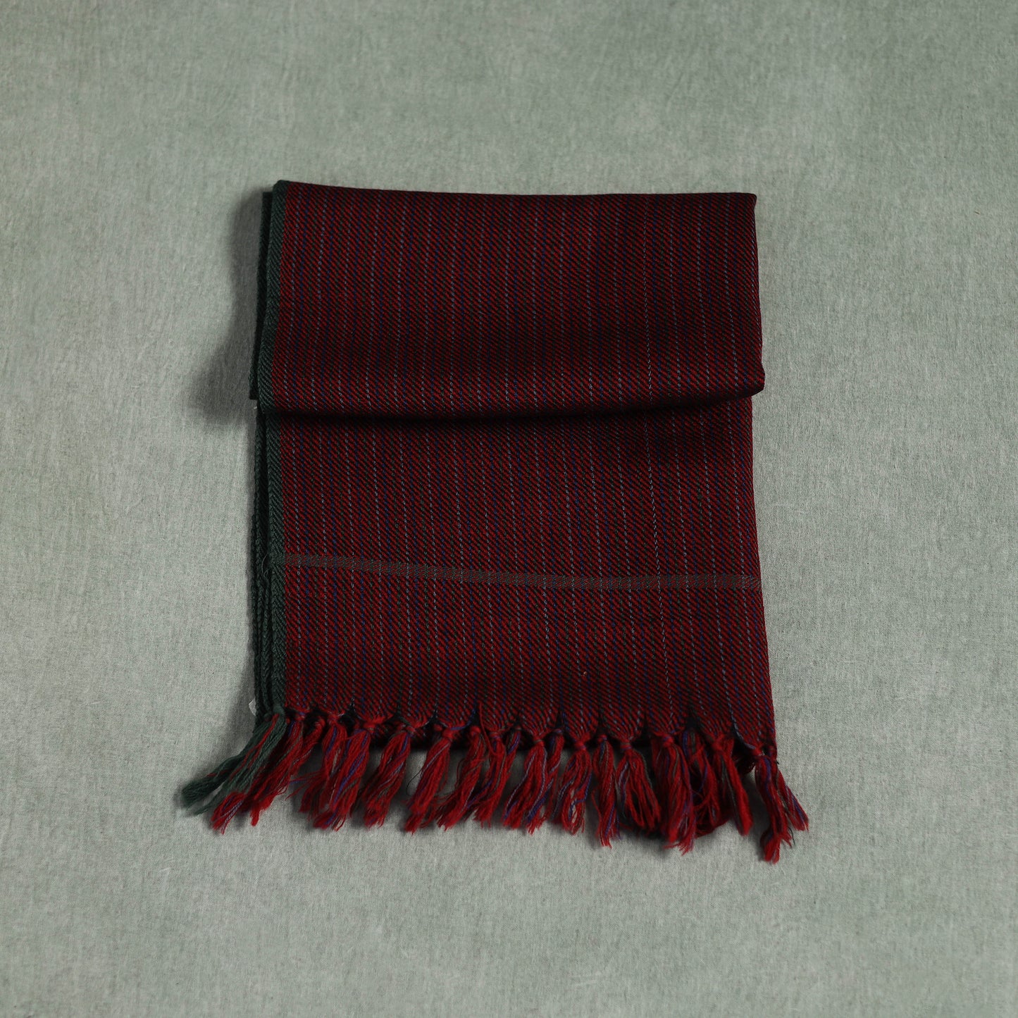 Kumaun Handwoven Pure Merino Wool Scarf 225