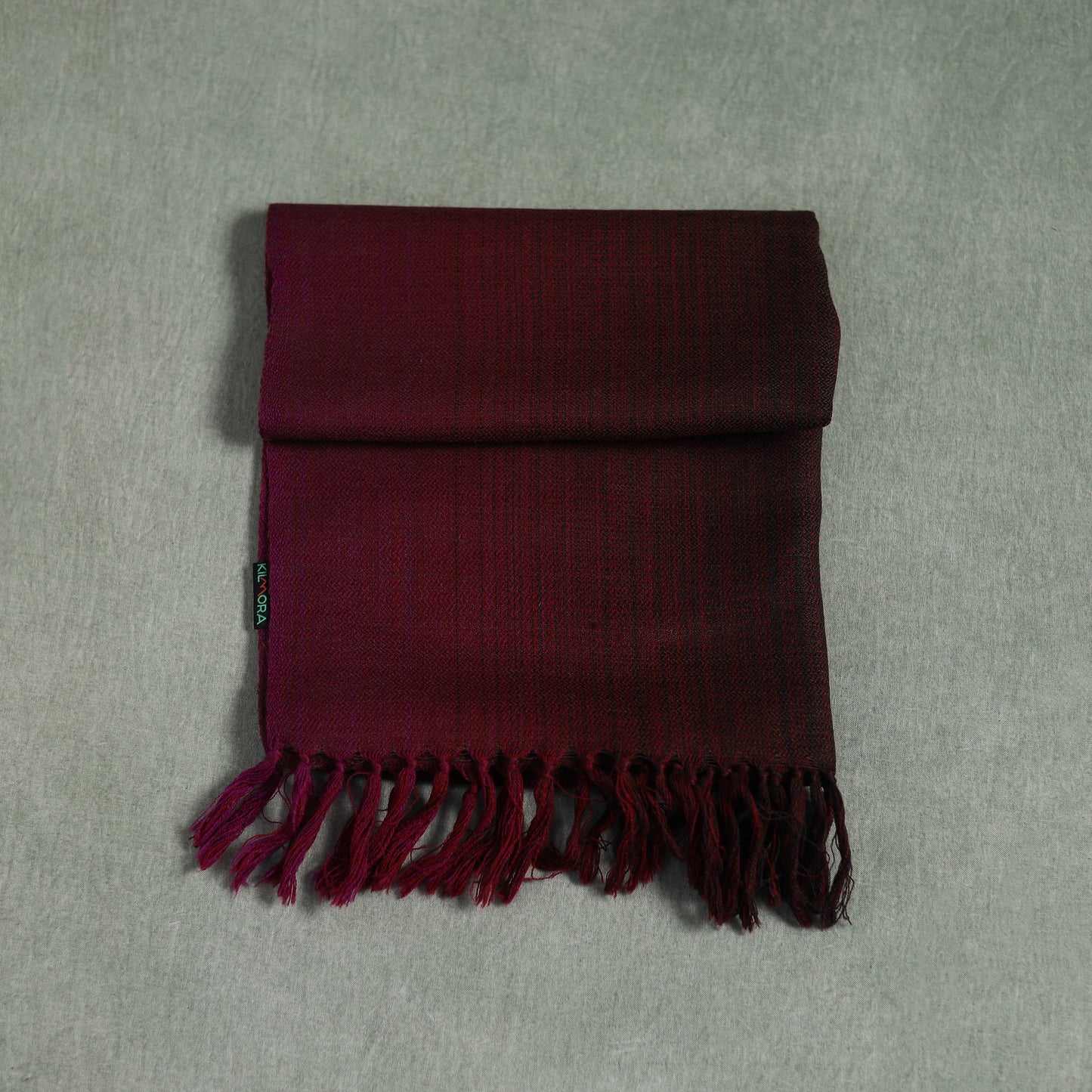 Kumaun Handwoven Pure Merino Wool Scarf 223