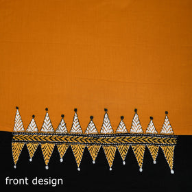 Bengal Kantha Hand Embroidered Cotton Blouse Piece 19