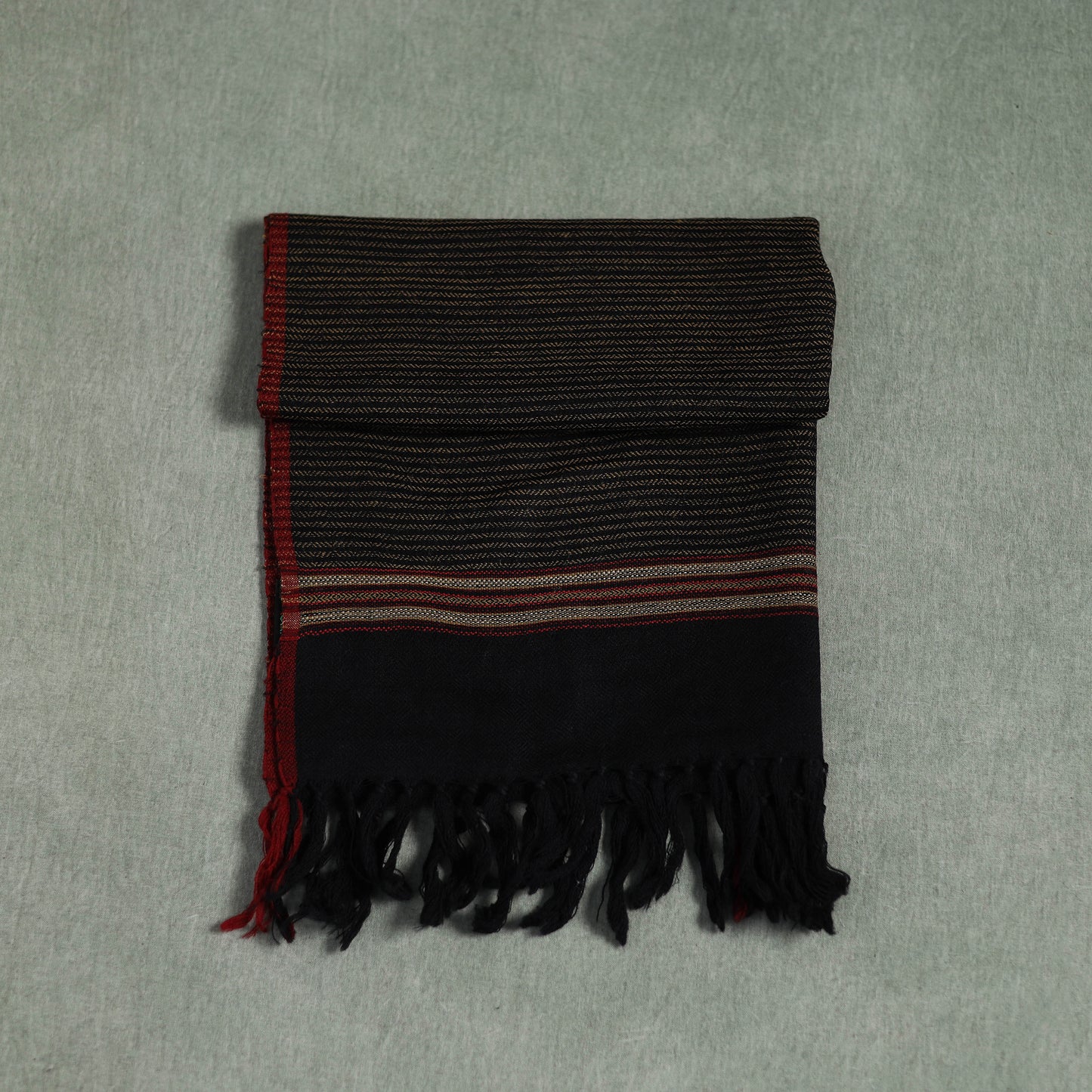 Kumaun Handwoven Pure Merino Wool Scarf 222