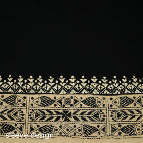 Bengal Kantha Hand Embroidered Cotton Blouse Piece 18