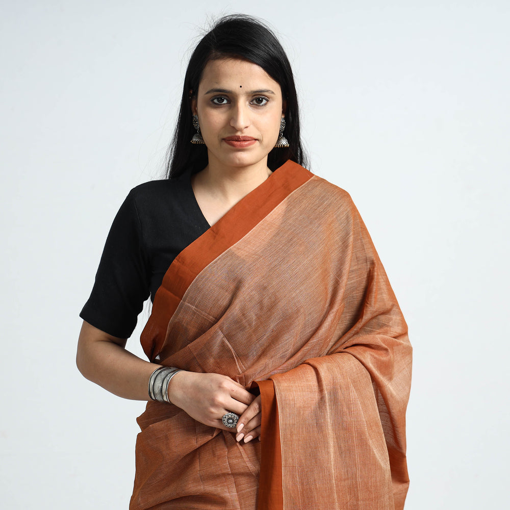 plain cotton saree