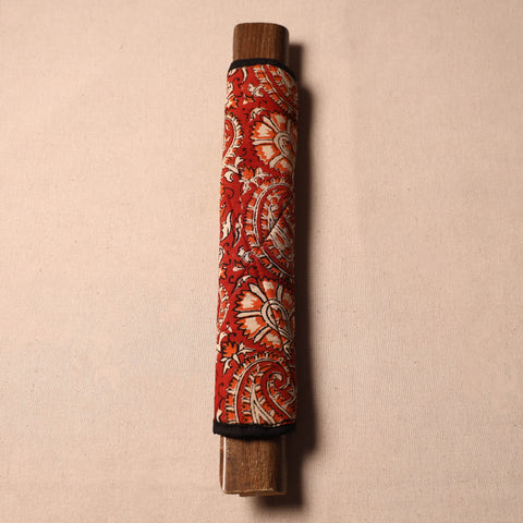Red - handmade cotton fridge handle cover 23 - handcrafted