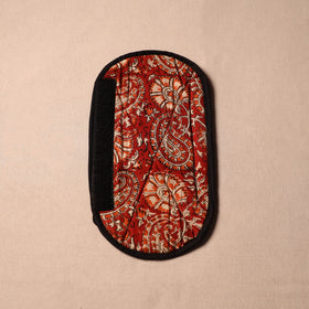 Red - handmade cotton fridge handle cover 23 - handcrafted