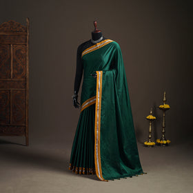 Mercerised Cotton Silk Khun Saree with Blouse Piece 07