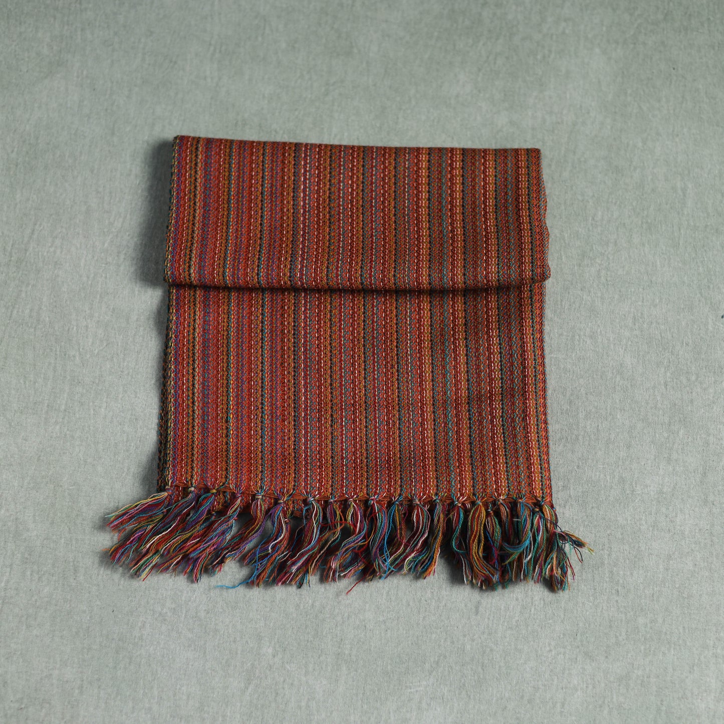 Kumaun Handwoven Pure Merino Wool Scarf 214