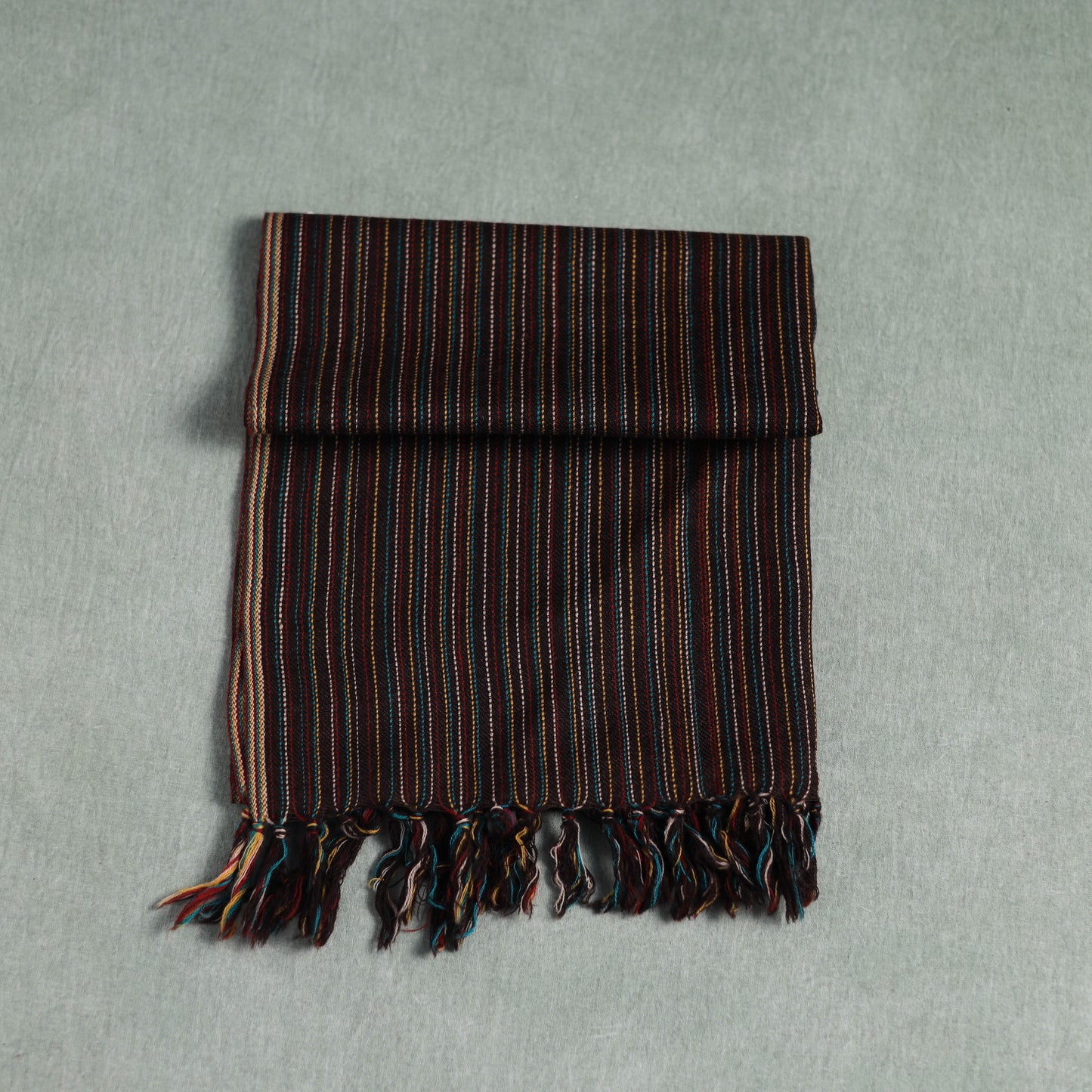 Kumaun Handwoven Pure Merino Wool Scarf 213