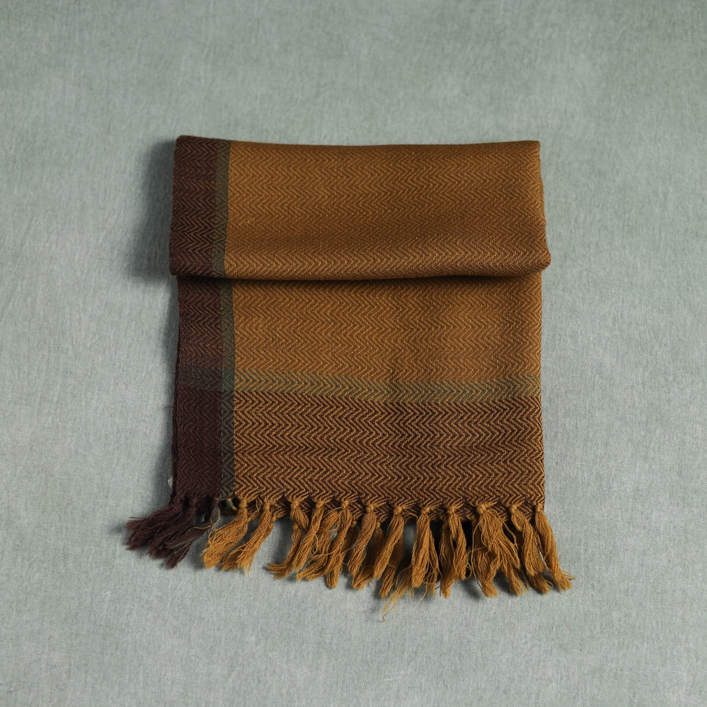 Kumaun Handwoven Pure Merino Wool Scarf 212