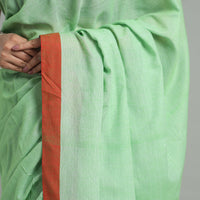 Green - Phulia Bengal Handloom Mul Cotton Saree 48