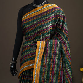 Mercerised Cotton Silk Khun Saree with Blouse Piece 08