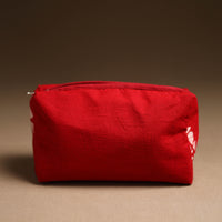 Cotton Toiletry Pouch 