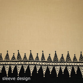 Bengal Kantha Hand Embroidered Cotton Blouse Piece 10