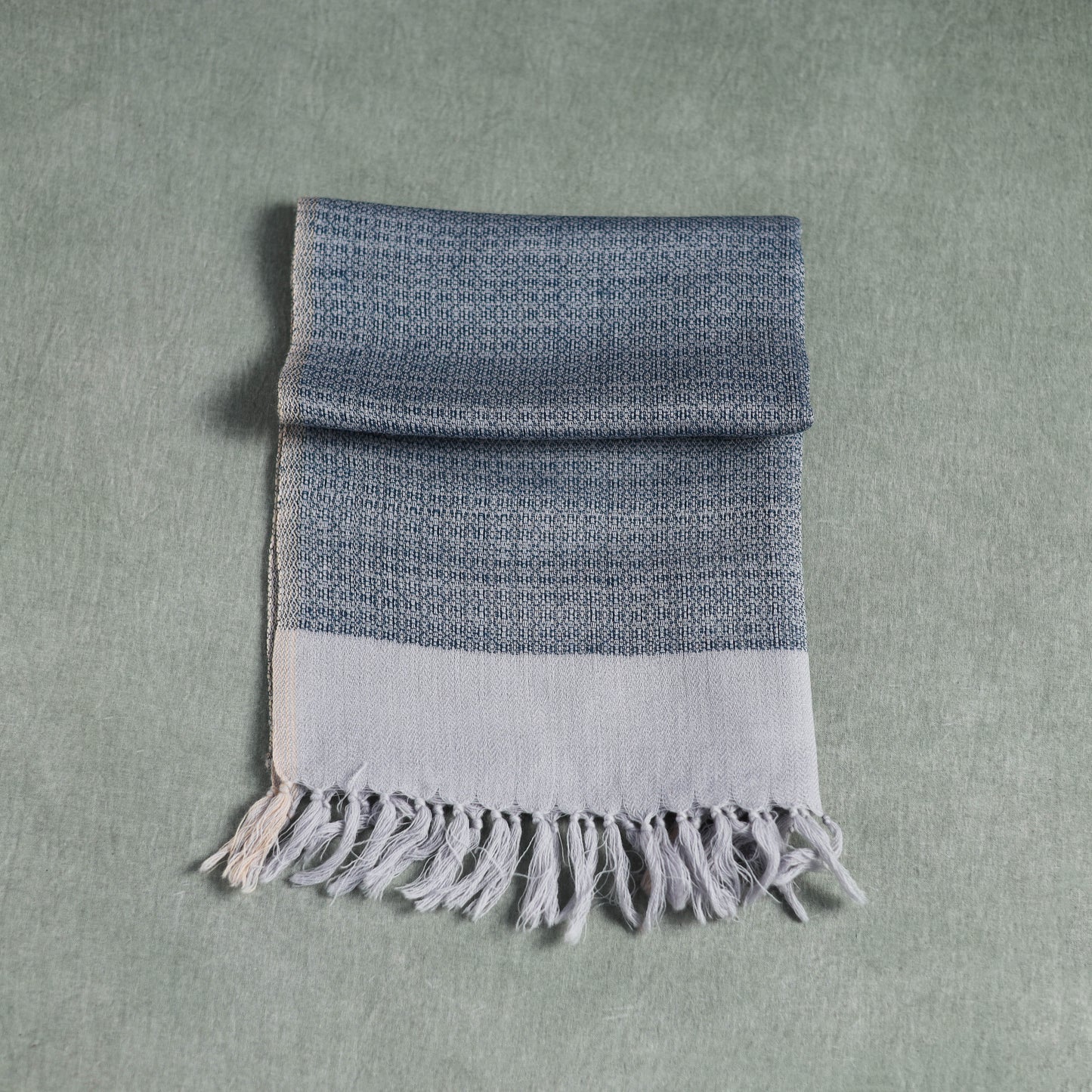 Kumaun Handwoven Pure Merino Wool Scarf 206