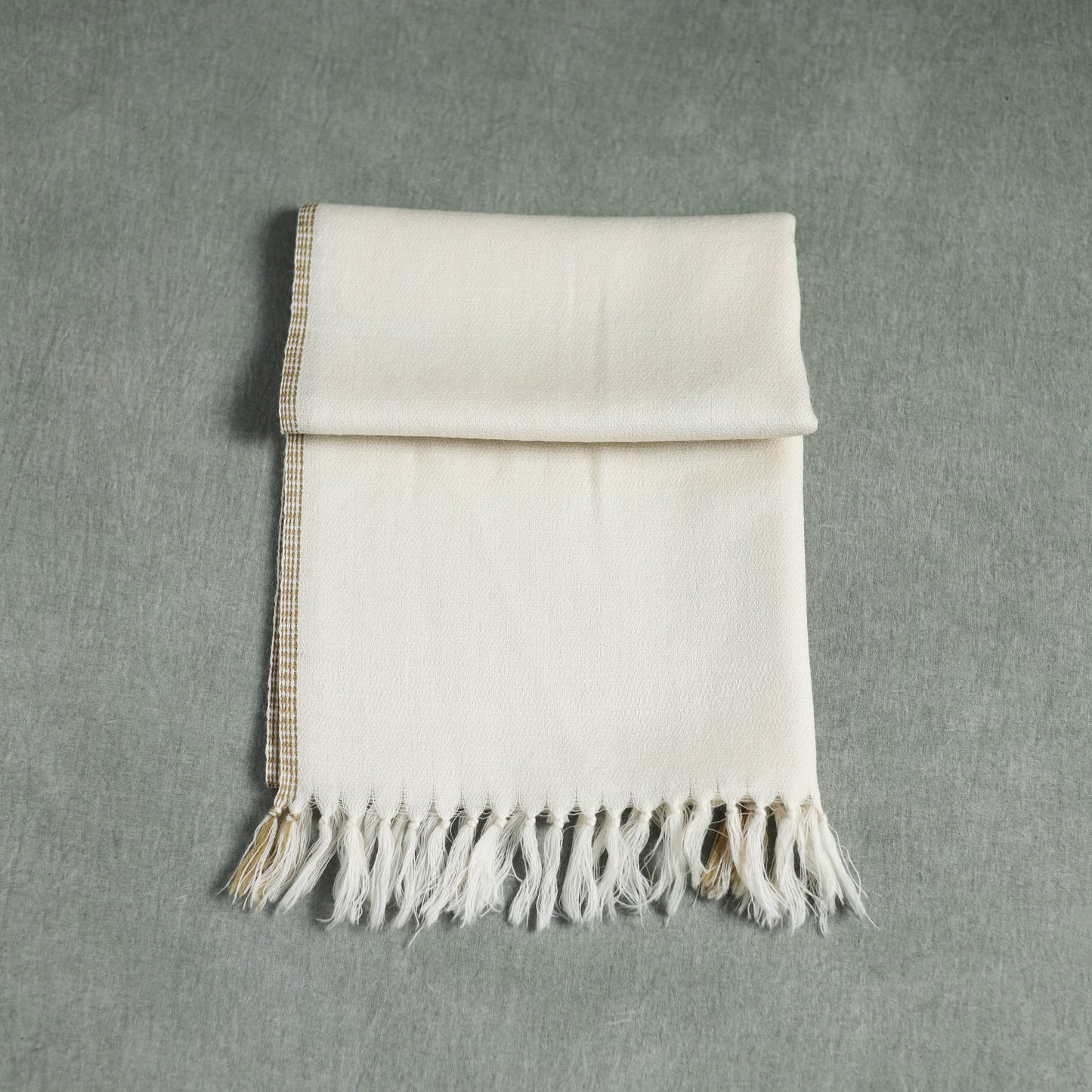 Kumaun Handwoven Pure Merino Wool Scarf 205