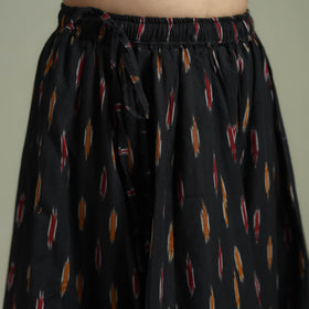 Pochampally Ikat 24 Kali Cotton Long Skirt 14