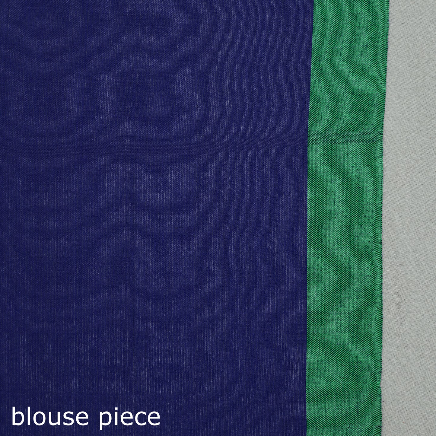 Blue - Phulia Bengal Handloom Mul Cotton Saree 49