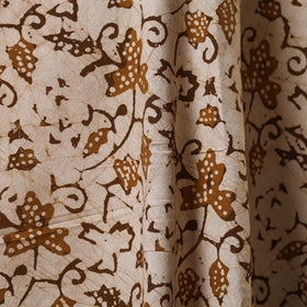 Beige - Kutch Batik Print Cotton Fabric 82