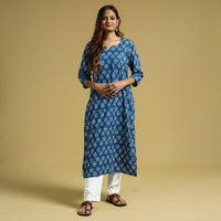 block printed kurta