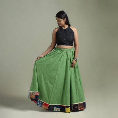 Jacquard 24 Kali Patchwork Cotton Long Skirt 28