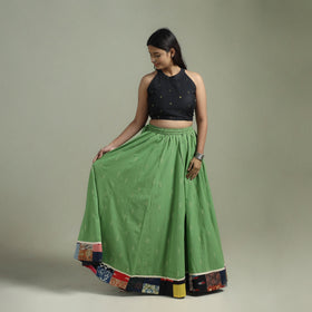 Jacquard 24 Kali Patchwork Cotton Long Skirt 28