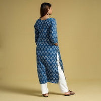 block printed kurta