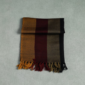 Multicolor - Kumaun Handwoven Pure Merino Wool Scarf 183