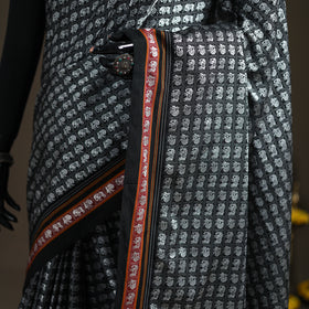 Mercerised Cotton Silk Khun Saree with Blouse Piece 13