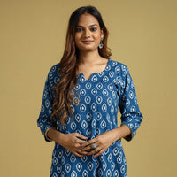 block printed kurta